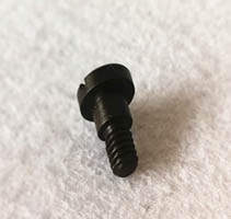 Connecting screw for rotary hook box