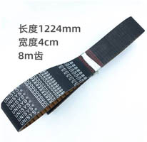 Close rubber Belt 8m-1224-40mm width