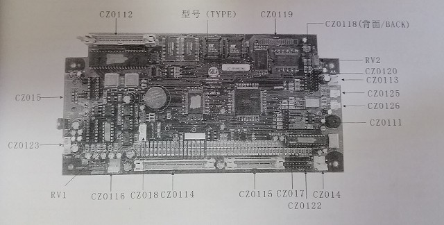 Dahao E901G mian board /cpu board