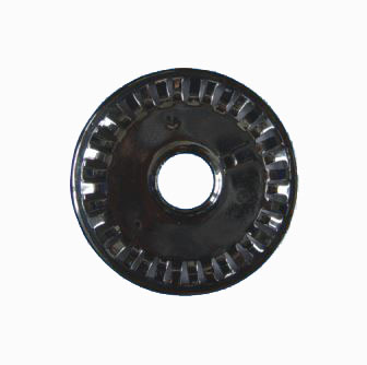thread breakage detecting metal wheel