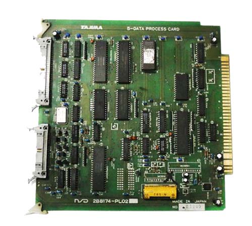 Used Tajima 5 data process card,2B8174-PL02