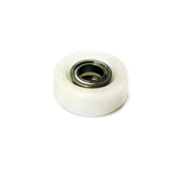 Tajima white plastic bearing (2.4cm*0.8cm*0.9cm height )