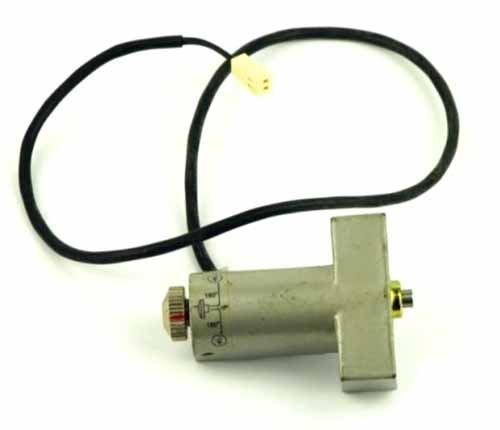 Head jump solenoid with cover for embroidery machine